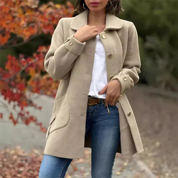 Anivia™ | Manteau Doux avec Boutons