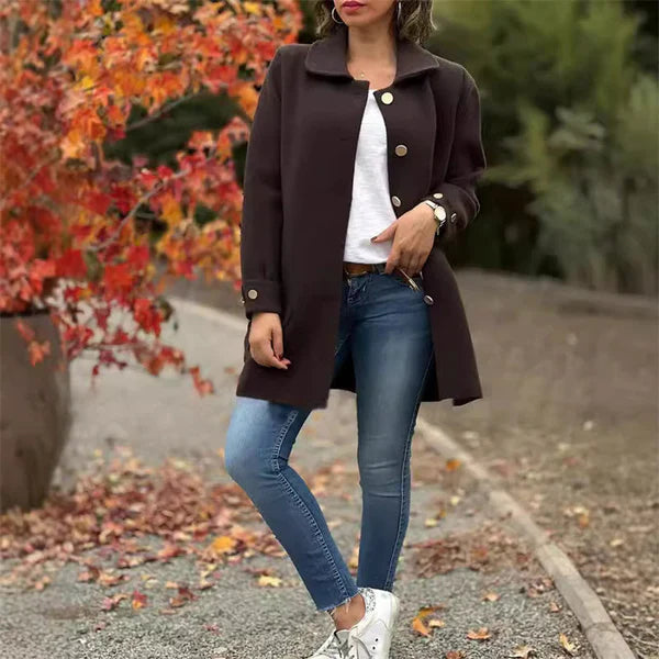 Anivia™ | Manteau Doux avec Boutons