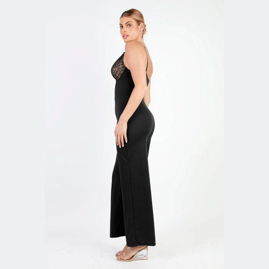 Dentelle Jumpsuit - Lyxklänning med Shapewear